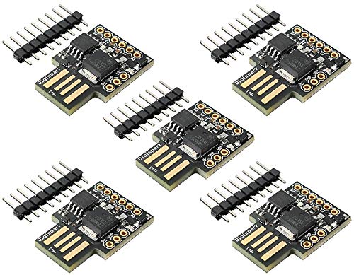 TECNOIOT 5pcs Digispark ATTINY85 General Micro USB Development Board for