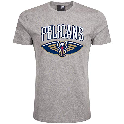 New Era New Orleans Pelicans T-Shirt Herren, Grau, XL