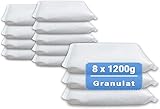24 x 400 Gramm (8E) Luftentfeuchter Nachfüllpack Vliesbeutel XXL Box Granulat Nachfüllen Raumentfeuchter (neutraler Duft)