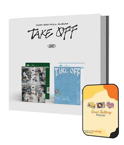 TAKE OFF iKON Album [U ver.]+Pre Order Benefits+BolsVos K-POP Inspired Digital Planner, Digital Sticker Pack (3RD FULL ALBUM)