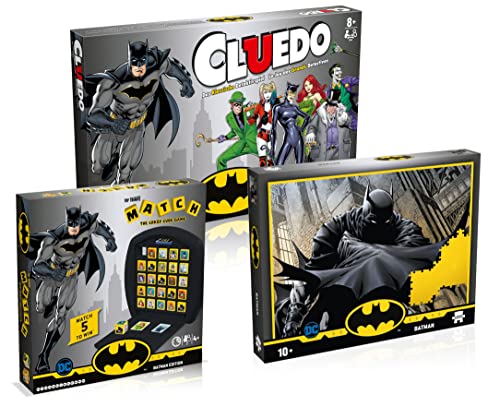 Batman Bundle - Cludeo + Match + Puzzle
