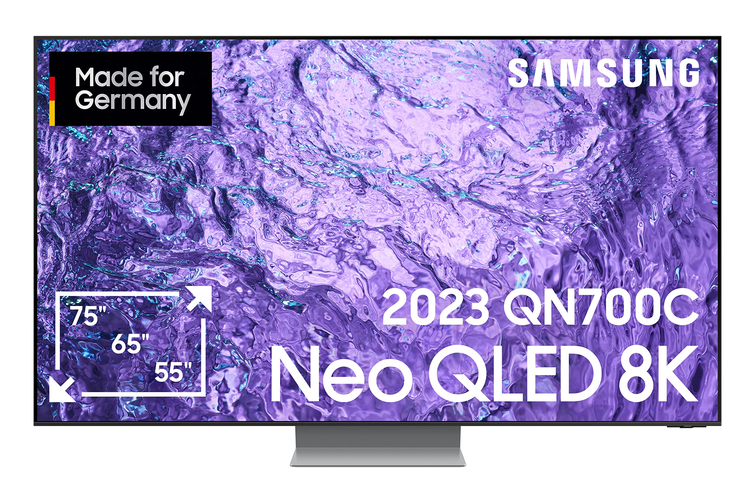 Samsung Neo QLED 8K QN700C 55 Zoll Fernseher (GQ55QN700CTXZG, Deutsches Modell), Neo Quantum HDR 8K, Neural Quantum Prozessor Lite 8K, Dolby Atmos, Smart TV [2023]