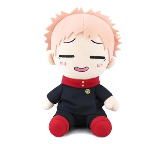 Anime Jujutsu Kaisen Plüschtiere, Cosplay Figur Itadori Yuji Gefüllte Puppen Anhänger, Kind Geburtstagsgeschenk 25Cm