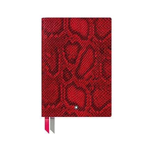 Montblanc Notebook 146 Python Print, Cayenne Red