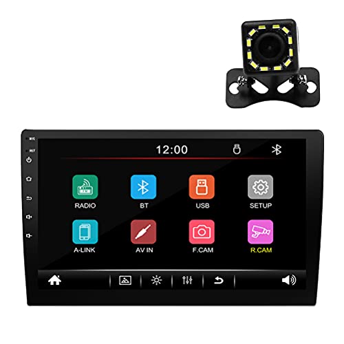 Autoradio, 9/10 Zoll HD Kapazitiver Bildschirm Auto MP5 Player Autoradio Unterstützung Rückfahrkamera Eingang