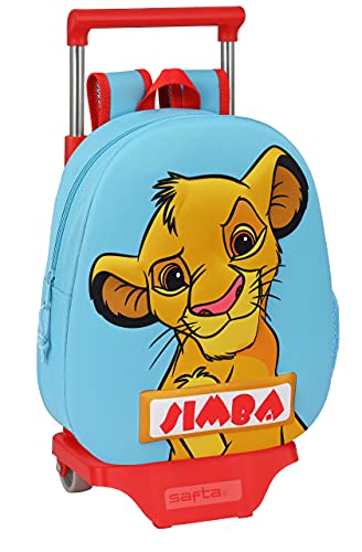 3D Trolley-Rucksack Disney König der Löwen Simba blau