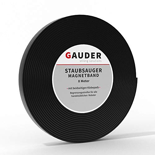 GAUDER Saugroboter Magnetband NEUE VERSION 2020 I passend für Neato Xiaomi Miele Vorwerk Tesvor