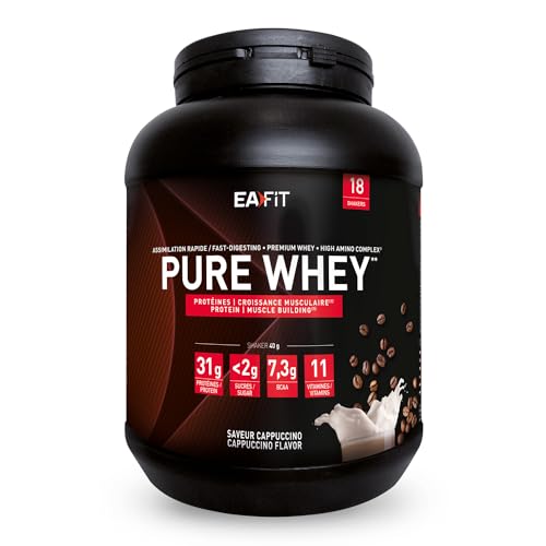 Eafit Pure Whey - Cappuccino 750 g - Muscle Growth