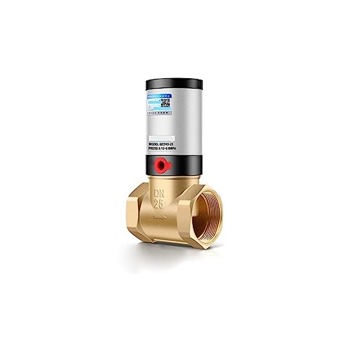 Q22HD-25 1 Zoll Luftstromregelventil Messing Direktwirkung G-Gewinde PTFE for Luft Wasser Öl Gas 1 Stück (Color : PTFE Seal, Size : 1 Inch)