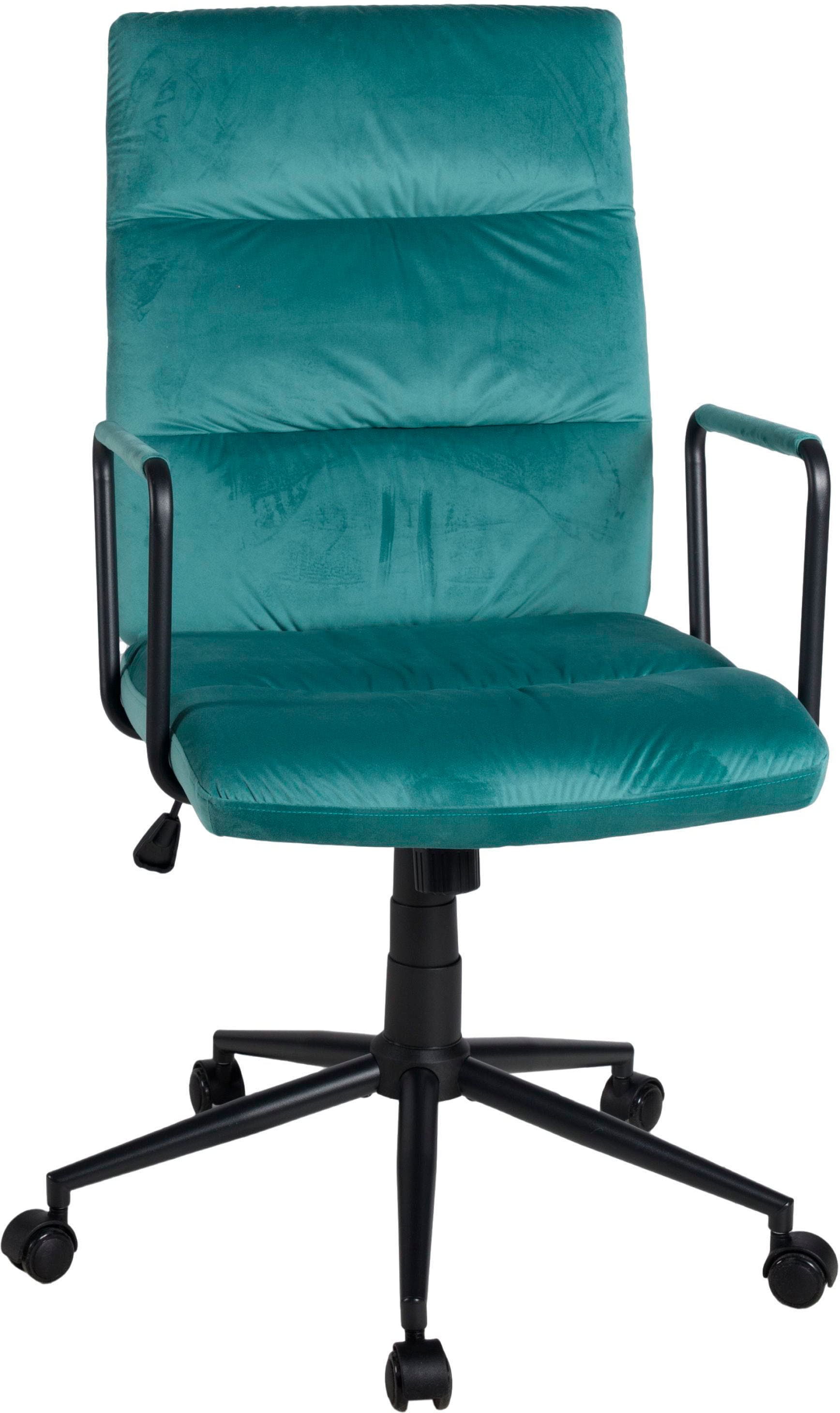 Büro-Drehstuhl ¦ blau ¦ Maße (cm): B: 57 H: 103 T: 57 Stühle > Bürostühle - Möbel Kraft