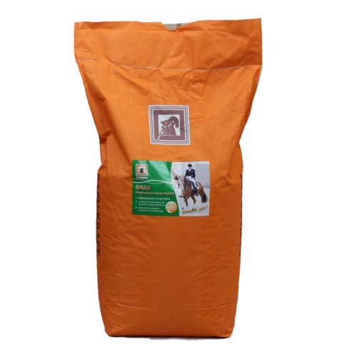 BASU Magnesium Relax Pellets 25 kg - Spezialfutter für Hochleistungspferde und arbeitende Pferde