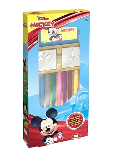 Set mit 9 Stiften Mickey