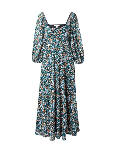 Springfield Damen Dress Kleid, Marineblau, Large