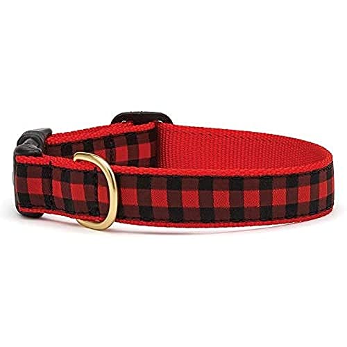 Up Country BUF-C-L Buffalo Check Collar L Breit (1") Hundehalsband, 300 g