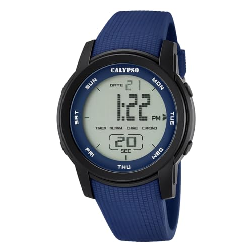 Calypso Unisex Digital Uhr mit Plastik Armband K5698/2