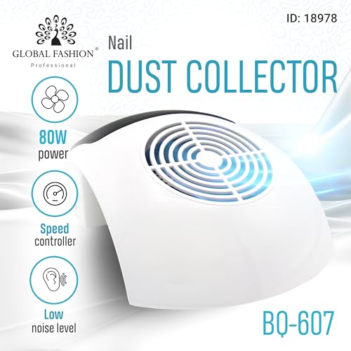 Nail Dust Collector BQ-607, 80W, White