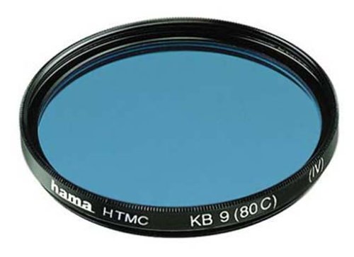Hama 74572 Korrektur-Filter KB 9 LB - 80 80 C (72,0 mm)