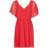 Naf Naf Damen Lazale Kleid, Rot (Lipstick Aabn), 38 (Herstellergröße: 40)