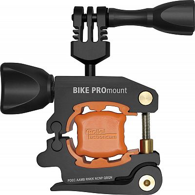Rollei Bike PROmount (robuste Fahrradhalterung für Actioncams aus Aluminium, Schnellspanner) - Rot