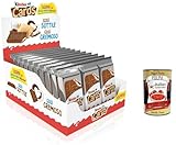 Kinder Cards Waffel mit scholokade schoko riegel 30 Stück kekse waffel 768 g + Italian Gourmet polpa 400g