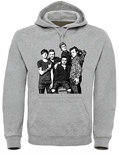 One Direction Funny Mens & Ladies/Herren & Damen Unisex Hooded Pullover (L)