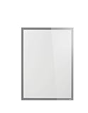 Durable Info-Rahmen Duraframe Poster Sun (50 x 70 cm, Plakatrahmen für Schaufenster) 1 Stück, silber, 500523