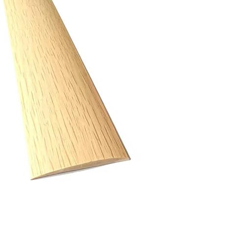 Selbstklebender Randstreifen mit Flacher Schnalle for Holzböden, Schwellenstreifen for Crimpen des Türspalt-Abdeckstreifens, A-Wort-Druckstreifen mit Flacher Platte (Color : A)