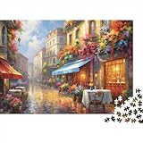 Colorful Streets 3D-Puzzles 1000 Teile Für Erwachsene Puzzles Für Erwachsene 1000 Teile Puzzle Lernspiele Ungelöstes Puzzle 1000pcs (75x50cm)