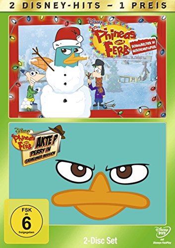 Phineas und Ferb - Schnabeltier in Geschenkpapier / Akte P: Perry in geheimer Mission [2 DVDs]