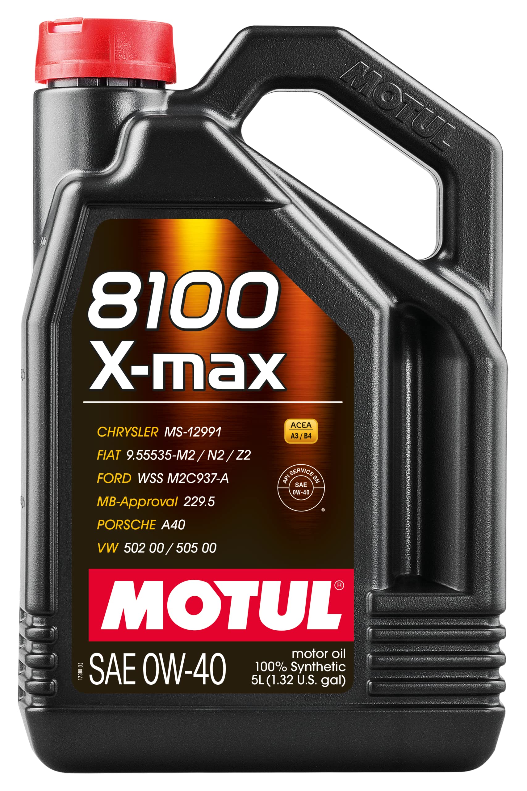 MOTUL 8100 X-max 0W40 / 5Liter