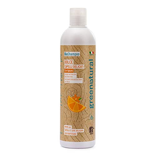 Greenatural Dolce Bio Shampoo für empfindliches Haar, 250 ml für empfindliche Haut