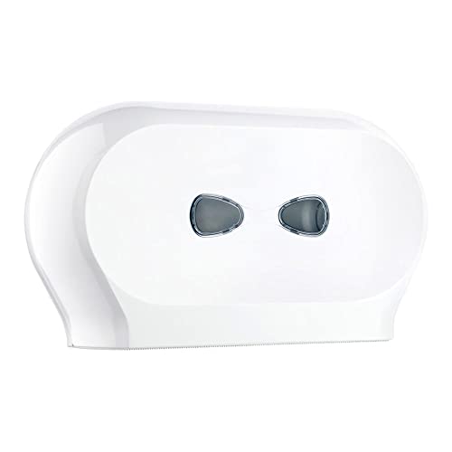 Mar Plast A77311 Doppelter Toilettenpapier, Weiß, 237 x 129 x 419mm