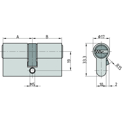 BASI Profil-Doppelzylinder »BM«, in verschiedenen Ausführungen