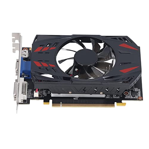 GTX 550Ti Grafikkarte, 2GB GDDR5 Gaming Grafikkarte 128bit 3000MHz GPU mit Lüfter, Computer Videokarte (GTX 550Ti) DVI/VGA/HDML