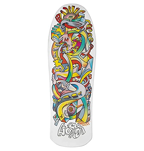 Santa Cruz Hosoi Picasso Reissue 10.25" Skateboard Deck white