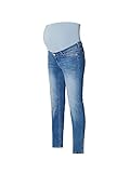 ESPRIT Maternity Damen Pants Denim Over The Belly Straight Jeans, Medium Wash-960, 34/32