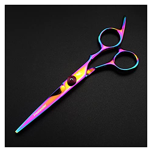 RH-HPC Scheren für Haarschneidung Professionelle 6-Zoll-Haarschere-Verdünnung Friseur Schneiden Haarschere Schere Werkzeuge Friseur-Schere Haarschneidet (Color : Rainbow Cutting)