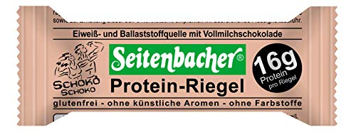 Seitenbacher Protein Riegel Schoko, 12er Pack (12 x 60 g)