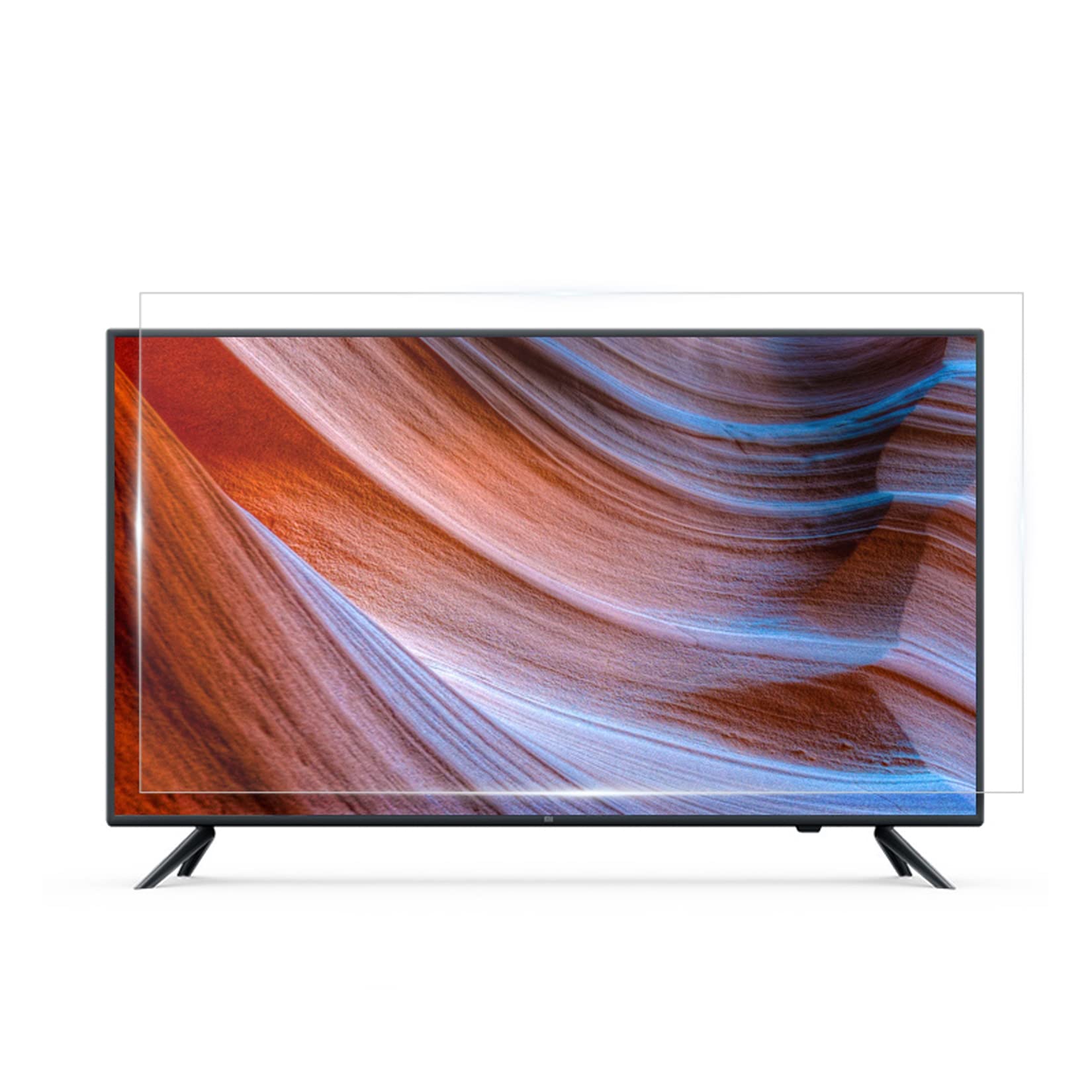 WLWLEO TV-Displayschutz für 32-55 Zoll Monitor Matte Blendschutzfolie, Blockieren Sie schädliches blaues Licht, Schütze Deine Augen, Anti-Blaulichtfilter kompatibel mit Sony/Samsung/Hisense,55 inch