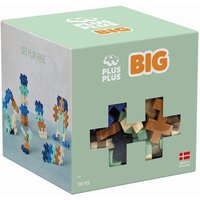 PLUS PLUS - Bauspiel für Kinder ab 1 Jahr – Lernspiel mit Bausteinen – 100 Teile Big Pastellfarben Bloom – PP3491