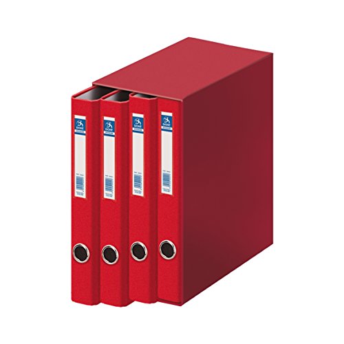 DOHE oficolor – Modul, 4 Ordner A4, rot