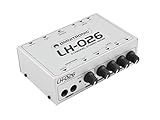 OMNITRONIC LH-026 3-Kanal-Stereo-Mixer | 3-Kanal-Stereo-Mixer, Cinch