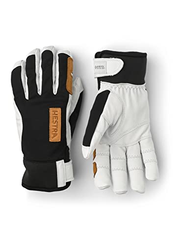 Hestra Ergo Grip Active Wool Terry Handschuhe schwarz/weiß