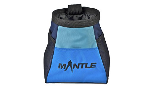 MANTLE climbing equipment Boulderbag Marine hellblau/blau zum Bouldern Klettern Turnen