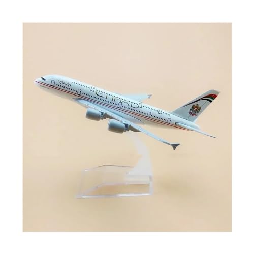 EUXCLXCL Für United States Air Force One B747 Boeing 747 Airline-Modell, Legiertes Metall, 16 cm (Size : Etihad A380)