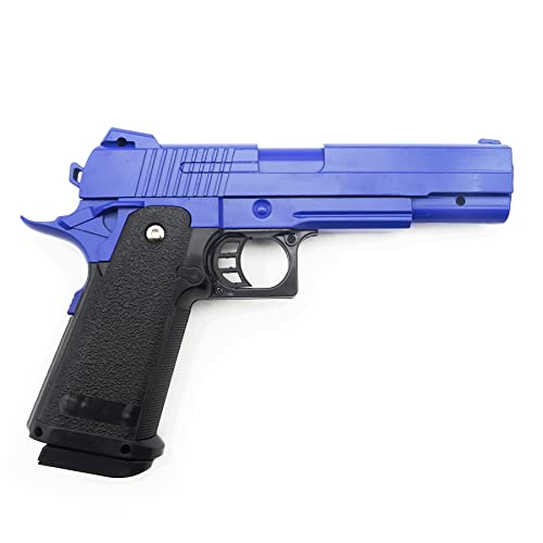 Softair Pistole Rayline Metall RV19 Blue, 1:1, 23cm, 530g, 6mm, Farbe: Blue unter 0,5 Joule ab 14 Jahre