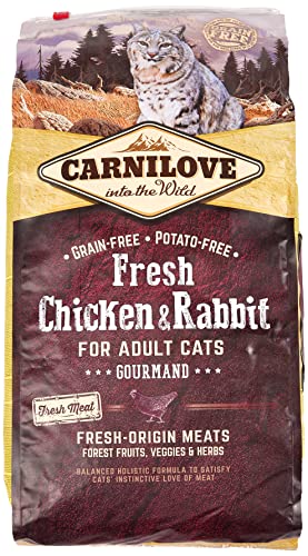 Brit Carnilove Gourmand Fresh Chicken & Rabbit Huhn Kaninchen Adult Cats 6kg