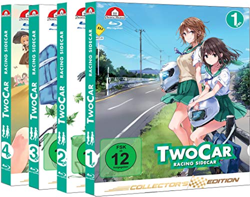 Two Car: Racing Sidecar - Gesamtausgabe - Collector's Edition - Bundle - Vol.1-4 - [Blu-ray]