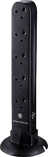 Masterplug SRGU10110B-MP SKT USB-Kabel, 1 m, 13 A, SRG, Schwarz, 10 Stück, Vinyl