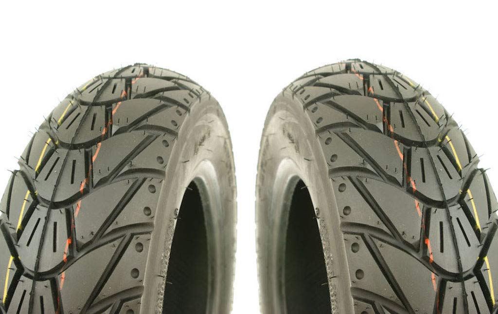Streetparts24 Roller Reifen Satz Vorne Hinten für Honda Bali AF32 100/90-10 56J TL
